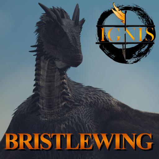 Bristlewing - Fictional serpentine creature mod in Path of Titans